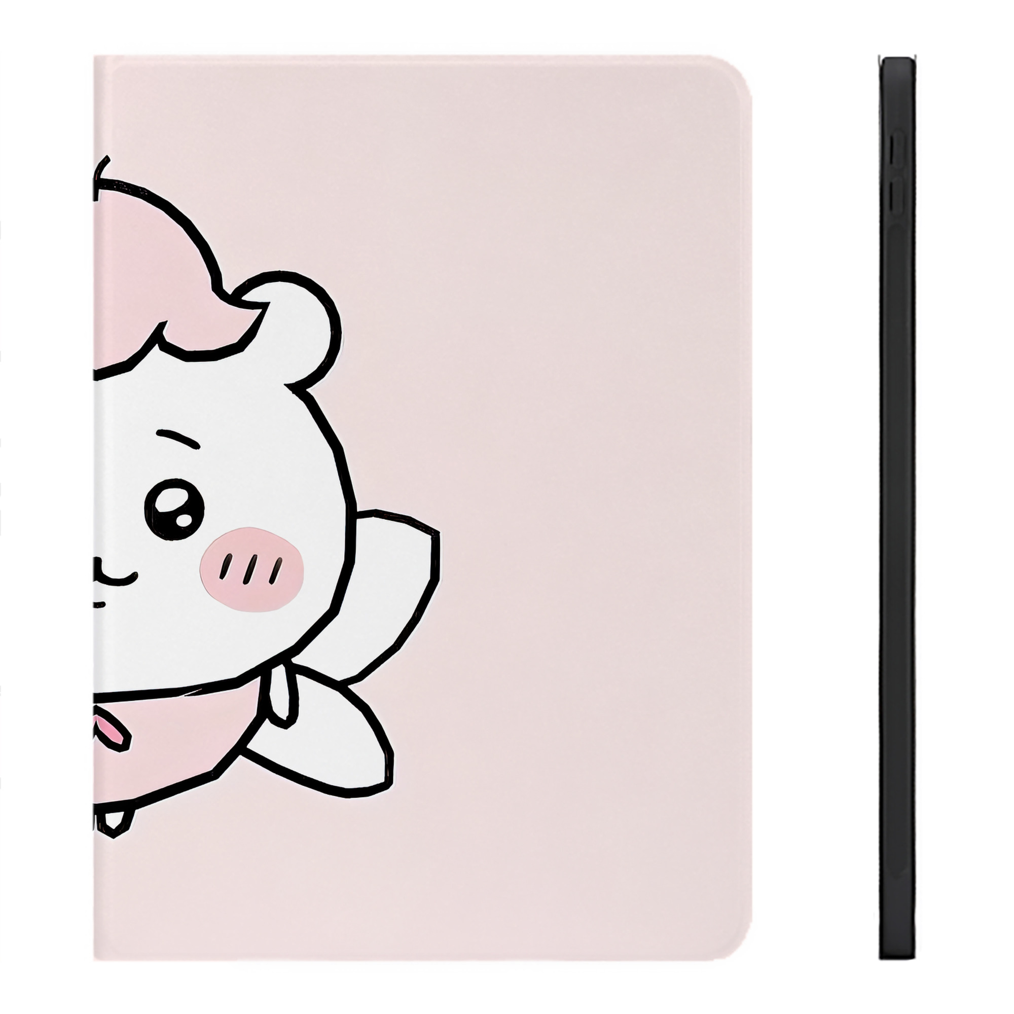 （画像用） ちいかわ Chii-kawa IPadケース ペンホルダー付き ブックスタイルデザイン